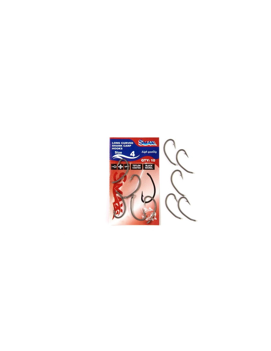 Carlige Smax Curve Shank SIZE 8