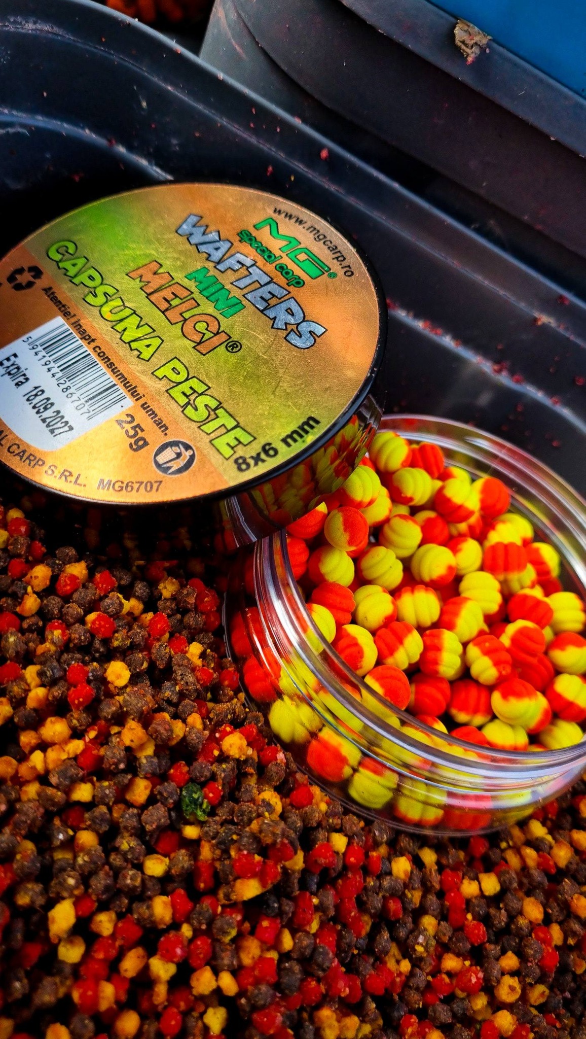 Melci Wafters Capsuna Peste 10x7mm 30g MG6363