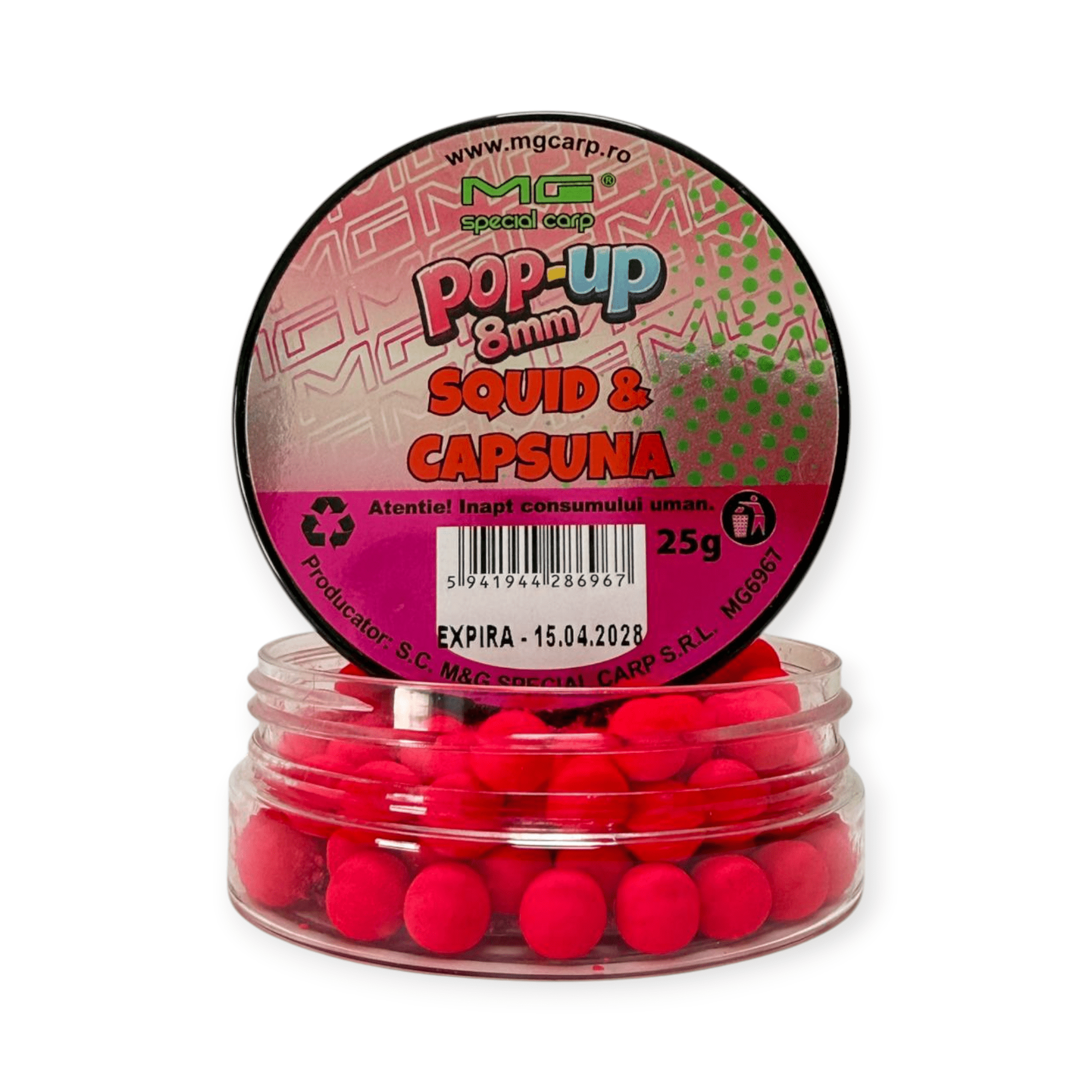 Pop-Up Capsună 8mm MG3704