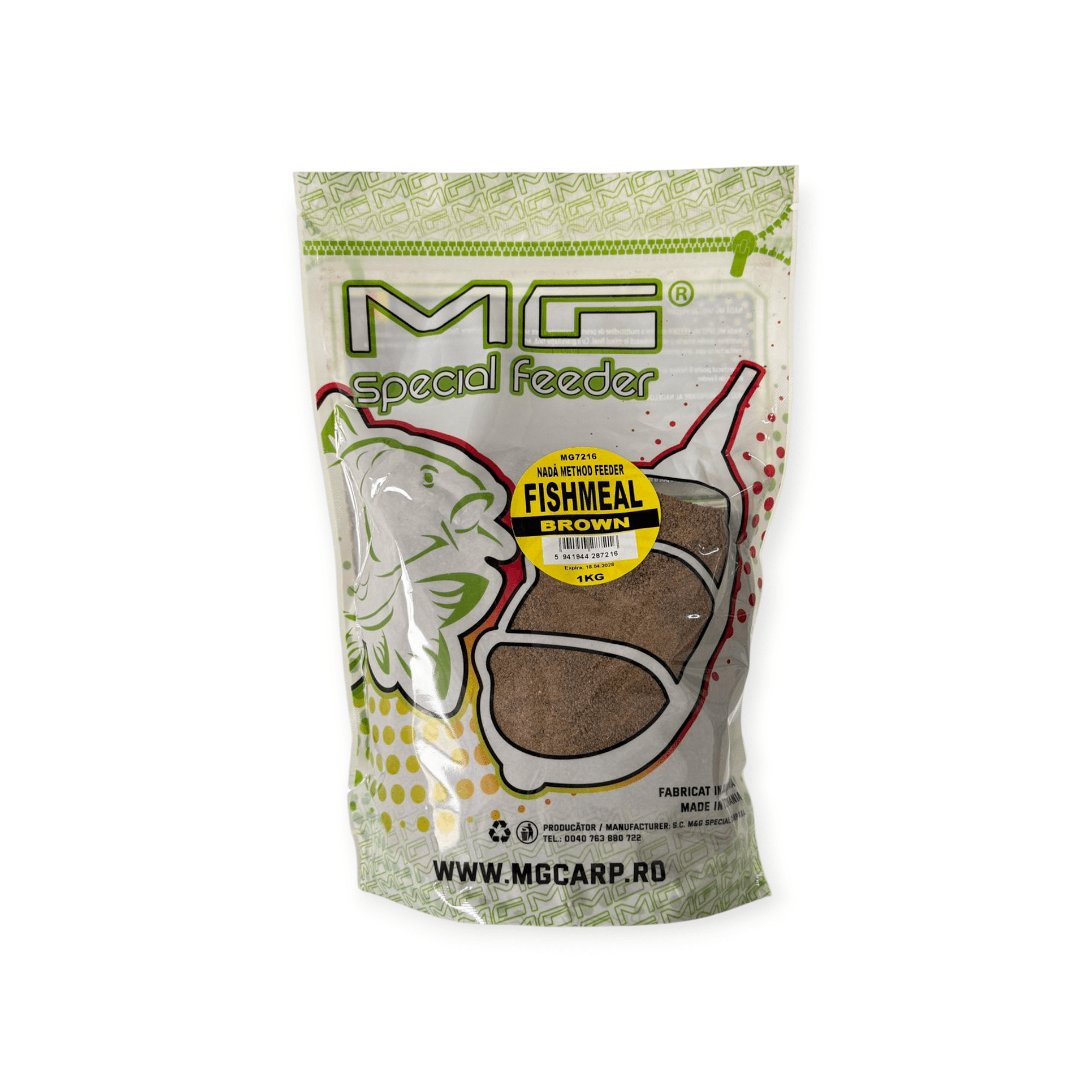 Nada Method Feeder Fishmeal Brown 1kg – MG7216